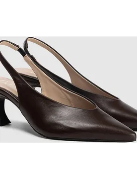 Zapatos de salón de mujer en piel - Dansi - FashionsVida