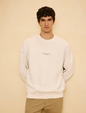 Sudadera garment dye de hombre - Easy Wear - FashionsVida
