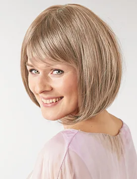Naturell Perücke "Gabi", dunkelaschblond - 3Pagen - FashionsVida