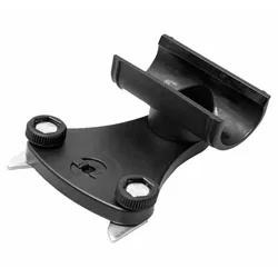 Track Mount Quikgrip Paddle Clip Black One Size unisex