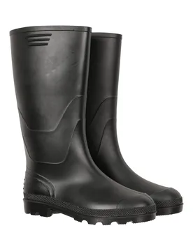 Wade Mens Wellies - Black - Black - Size: 11 - Mountain Warehouse - FashionsVida