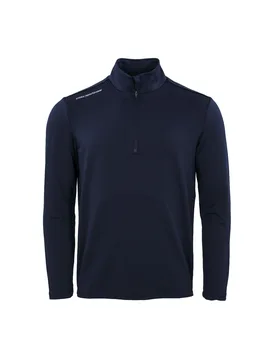 Layer Athletic 1/2-Zip, navy s - Cross - FashionsVida