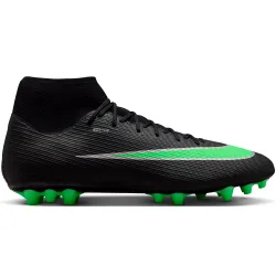 Mercurial superfly 11 academy ag botas de futbol cesped artificial Negro (37,5)