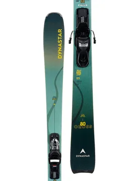 Pack De Skis Alpins M-cross 80 Xpress+xpress 11 Gw Green 156 - Dynastar - FashionsVida