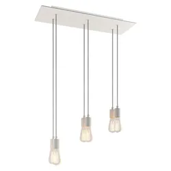 Cables Suspension Luminaire Rose-one Xxl 6 Falls Matte White One Size