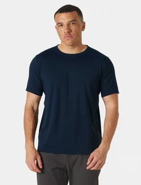 Men's Shine Solen T-Shirt Navy XL - Navy Blue - Male - Helly Hansen - FashionsVida