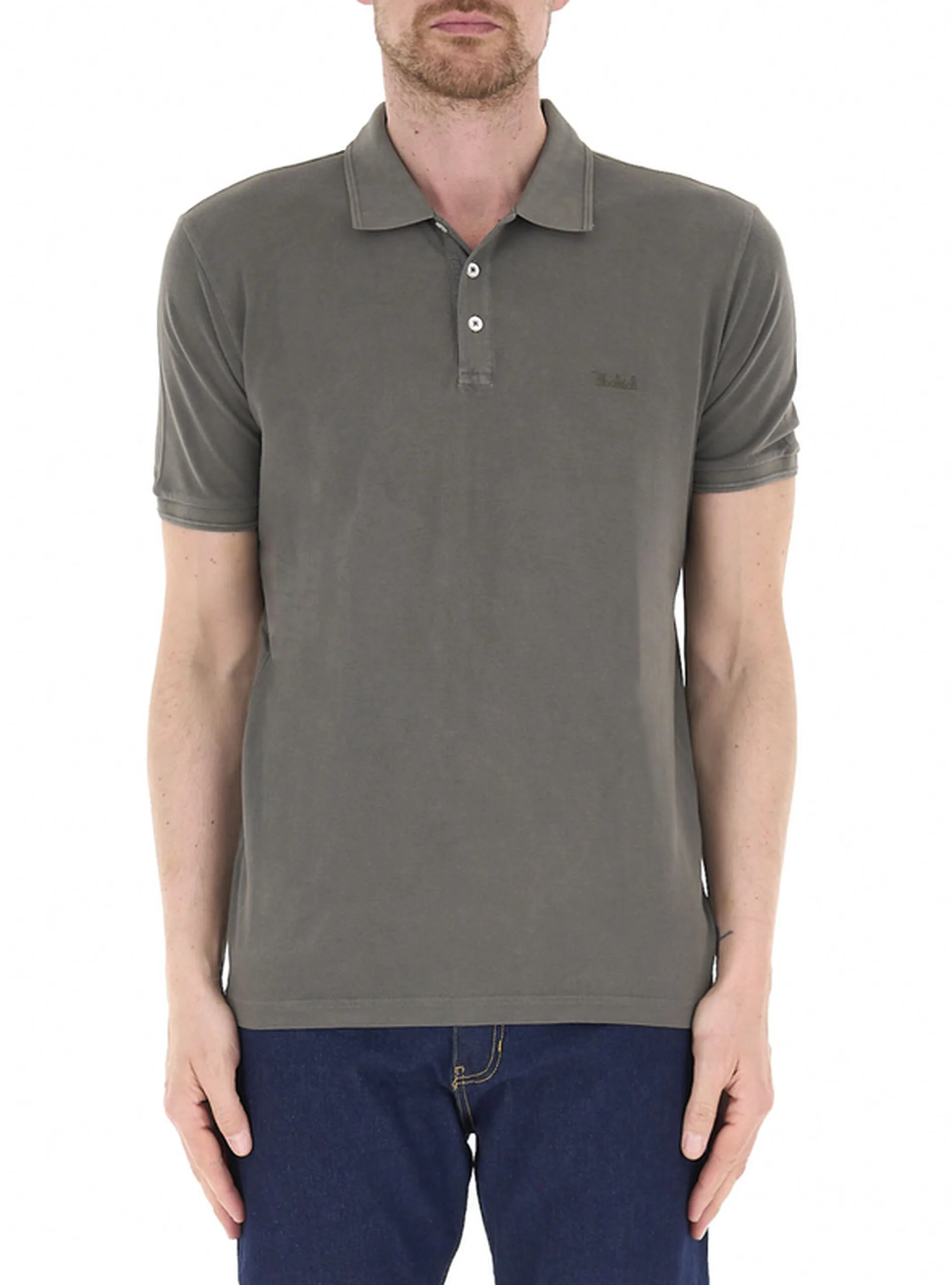 Polo maniche corte TORTORA XXL - Woolrich - FashionsVida