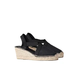 Espadrillas Con Zeppa Ter Black EU 36