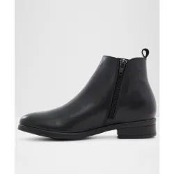 Botines de mujer con punta redonda