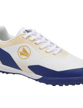 Fußballschuh Dreamflow TF Junior (weiß/navy/gold / Größe 32 / Schuhe europäisch) - Jako - FashionsVida
