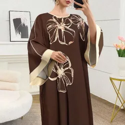 Vestido maxi turco y abaya tradicional árabe para mujer L