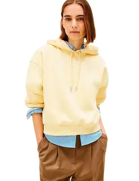 Felpa Con Cappuccio Ww0ww7832 Zesty Yellow S - Tommy hilfiger - FashionsVida