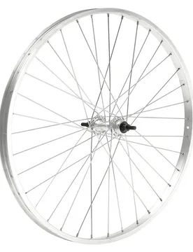 Ruota Posteriore 26´´ X 1.3/8 R Threaded Hub On Bearings Nut 1s Silver - mvtek - FashionsVida