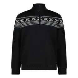 Pull à Demi-zip 7h87510 Black Blue 3XL