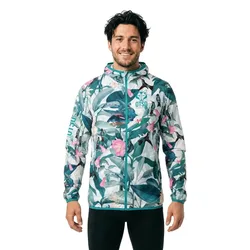 Otso Giacca Garden Green / Pink L