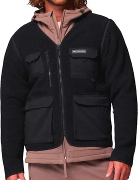 Polaire convertible sans manches - Granite Point Convertible Fleece Black - Taille L - Noir - Columbia - FashionsVida
