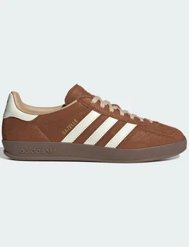 SCARPE GAZELLE INDOOR 38 2/3 Dusky Bronze / Off White / Magic Beige - Adidas - FashionsVida