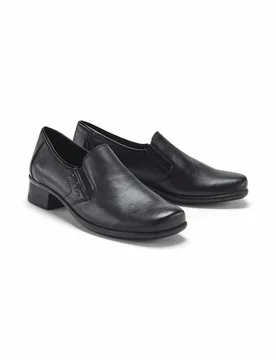 Hallux-Absatzslipper Komfort - Schwarz - female - Size: 36 - Avena - FashionsVida