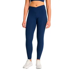Leggings Yoga Wrap High Waist Dress Blue XS