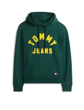 Kapuzensweater - Hoodie grün L Herren - TOMMY JEANS - FashionsVida
