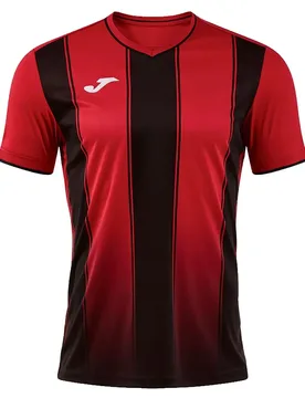 T-shirt à Manches Courtes Tiger Viii Red / Black XL Homme - Joma - FashionsVida
