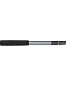Teleskopstiel mit Komfortgriff schwarz silber - Maximex - FashionsVida
