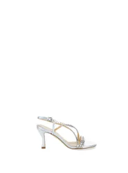 Sandali con strass ARGENTO 39