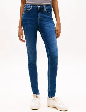 Vaquero de mujer NORA skinny fit de tiro medio - Tommy Jeans - FashionsVida