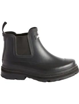 Bottes de pluie - Hybrid Soft Rain Boot W Black - Taille 38 - Noir - Aigle - FashionsVida