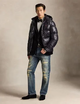 Plumífero de hombre tejido ripstop y relleno de plumón - Polo Ralph Lauren - FashionsVida