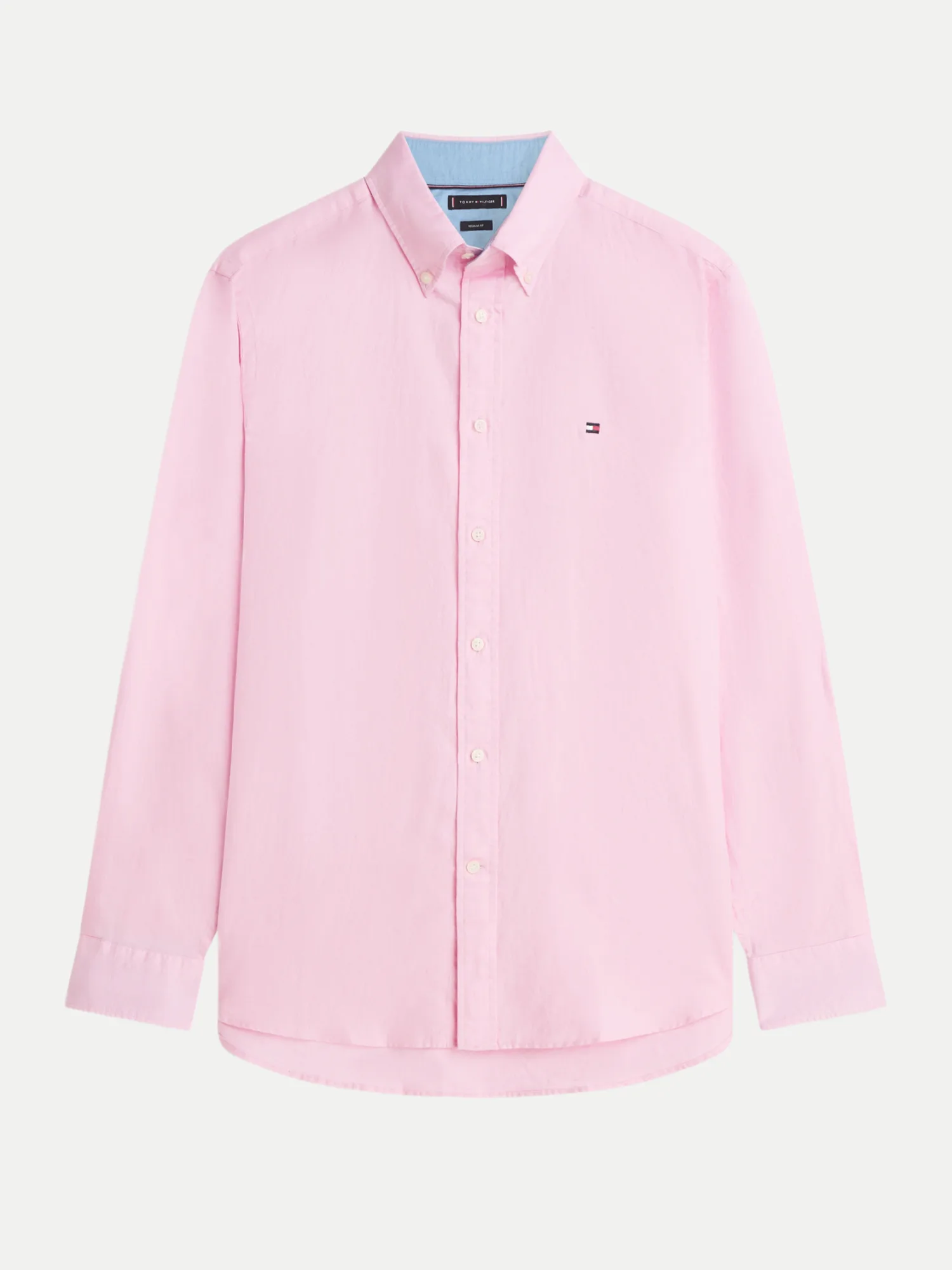 Freizeithemd aus Leinen-Mix Rosa M - Tommy hilfiger - FashionsVida