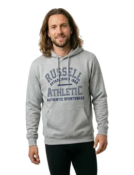 Sweat à Capuche Amu A30151 New Grey S - Russell athletic - FashionsVida