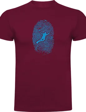 Maglietta A Maniche Corte Diver Fingerprint - Kruskis - FashionsVida
