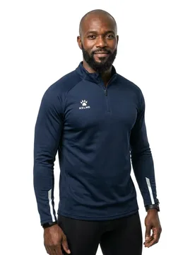 Sweat à Demi-zip Thunder Navy 5XL - Kelme - FashionsVida