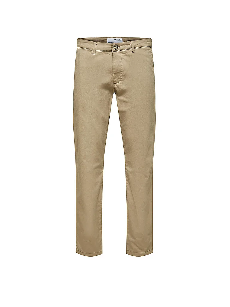 Chino Slim Fit SLHSLIM beige 33/L30 - Selected - FashionsVida