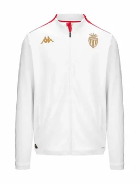 Pullover Kinder AS Monaco Arun Pro 8 2024/25 - Blanc - male - Size: 6 ans - Kappa - FashionsVida