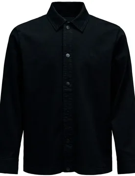 Camicia Overshirt 21011678 Black S - Salsa Jeans - FashionsVida