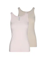Camiseta interior 2 unidades ADVANTAGE COTTON STRETCH selección lilacgoat rosa 40