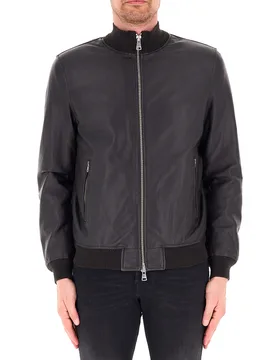 Bomber in pelle TESTA DI MORO L - Bomboogie - FashionsVida