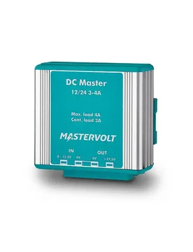 Dc Master 12/24-3a Converter Black One Size unisex - Mastervolt - FashionsVida