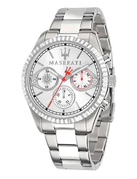 Montre R8853100017 Silver / Silver / Silver One Size - Maserati - FashionsVida