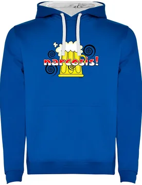 Felpa Con Cappuccio Narcosis Two-colour - Kruskis - FashionsVida
