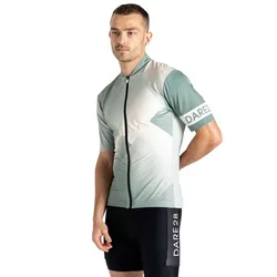 Maglia A Maniche Corte Aep Pedal Ii Hedge Greenn / Aqua Grey