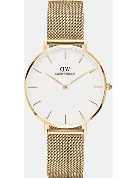 Reloj de mujer Petite Mesh DW00100348 de malla de acero dorado - Daniel Wellington - FashionsVida
