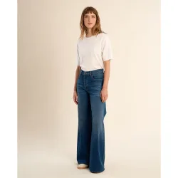 Pantalón de mujer largo vaquero acampanado