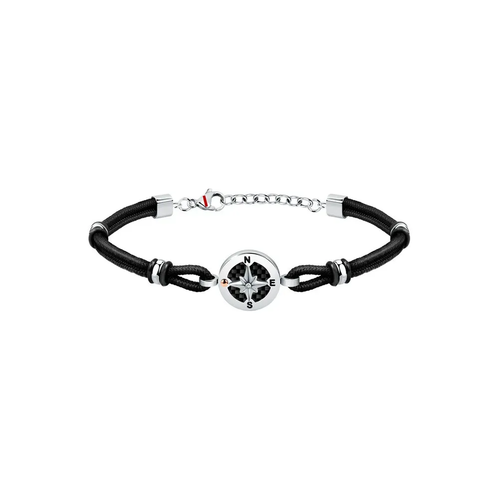 Bracelet Marine Wind Rose Black One Size - Sector - FashionsVida