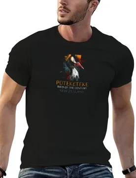 New Zealand Bird of the Century Pūteketeke 2023 T-Shirt customs design your own rapper graphic tees mens white t shirts - Aliexpress - FashionsVida