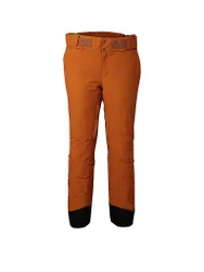 Pantaloni da sci da uomo Active Slim marrone 48