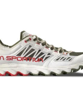 Helios Iii Trail Running Shoes Chalk / Cypress UK 9 Men - La Sportiva - FashionsVida