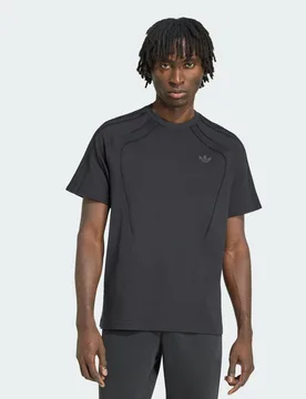 T-SHIRT CON LINEE DI TAGLIO SPACER TEAMGEIST 26 S Black - Adidas - FashionsVida